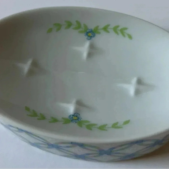 Vintage Counterpoint San Francisco Hand Decorated Soap Dish Rose Pattern - Picture 4 of 5